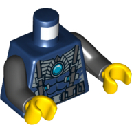 Lego tělo, tmavě modrá (6022551)
